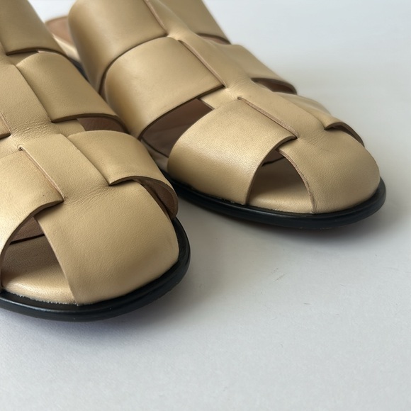 Madewell The Dixson Fisherman Mule Soft Butter Tan 10 - Picture 15 of 16